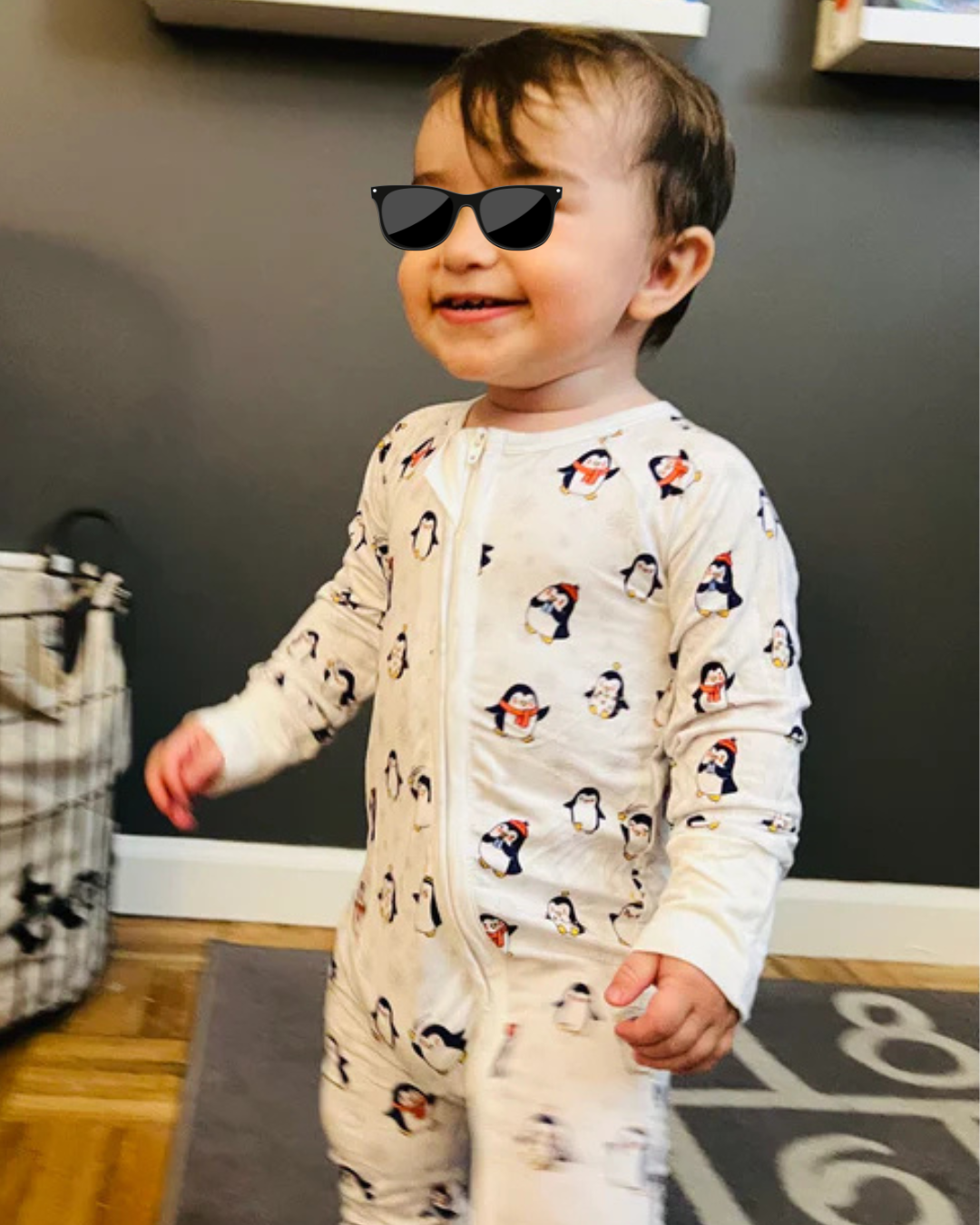 Penguin Pajamas Onesie