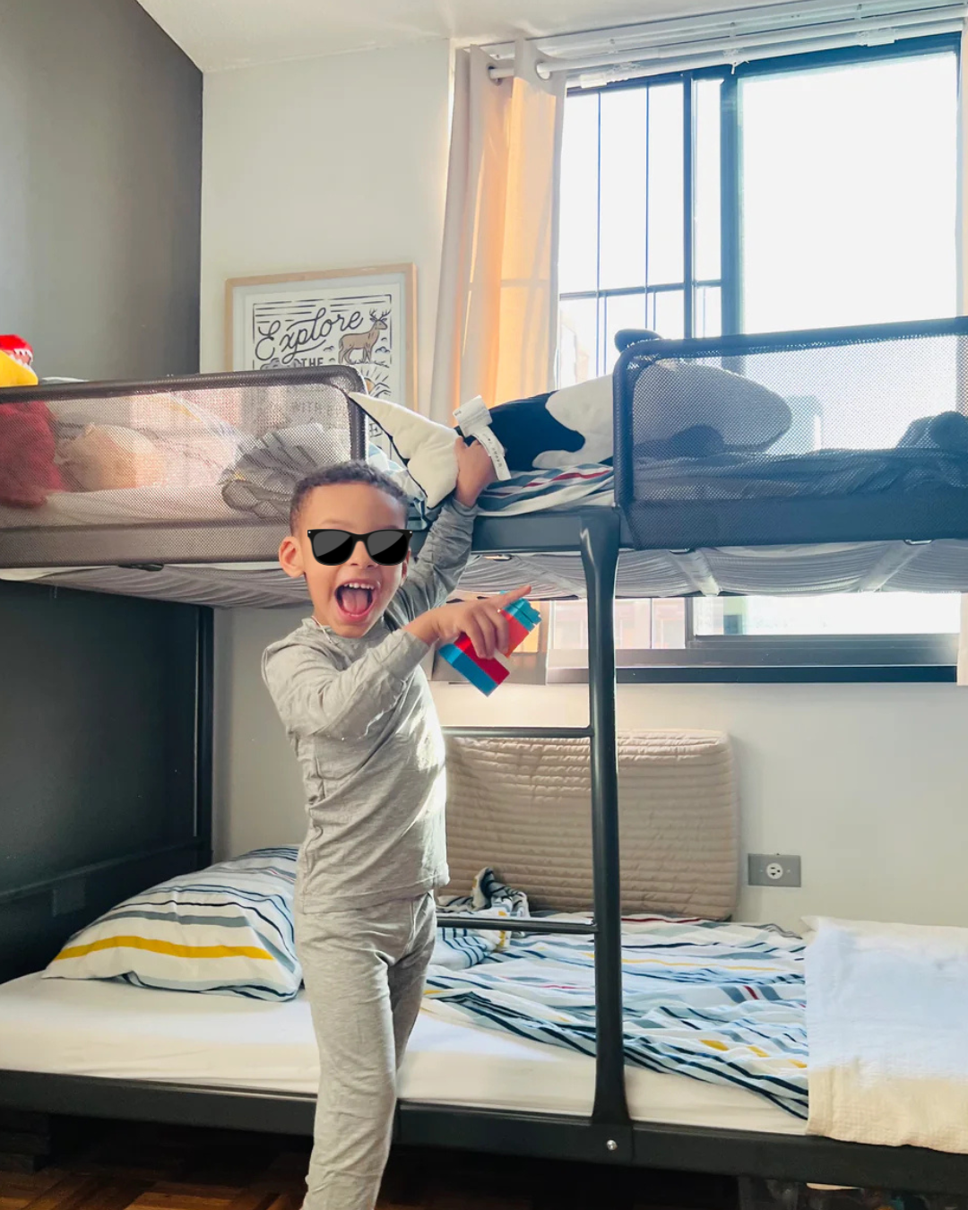 Grey Pajamas 2-Piece